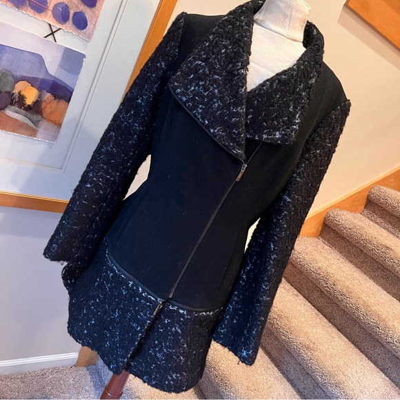 Laundry by Shelli Segal Wool Blend Coat Jacket - Picture 2 of 10